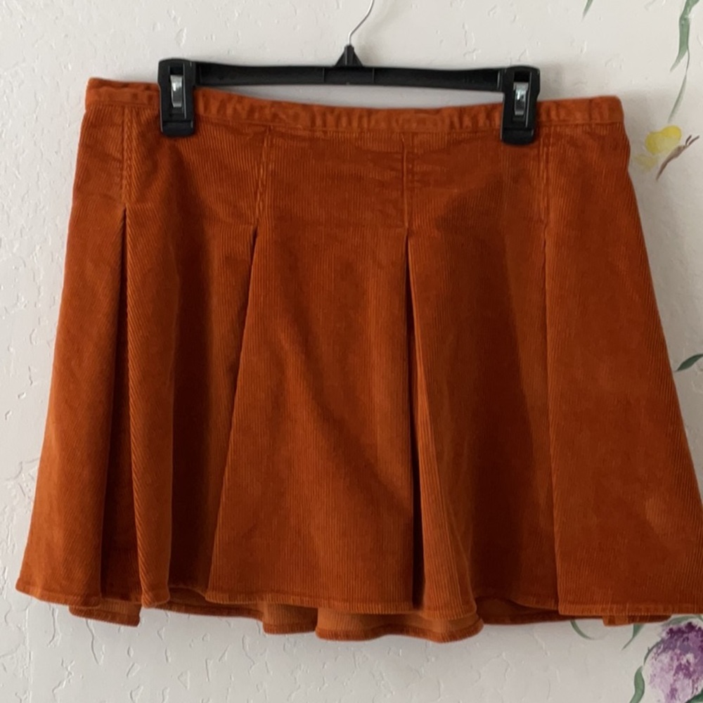 SO Junior Corduroy Mini Skirt Size 17